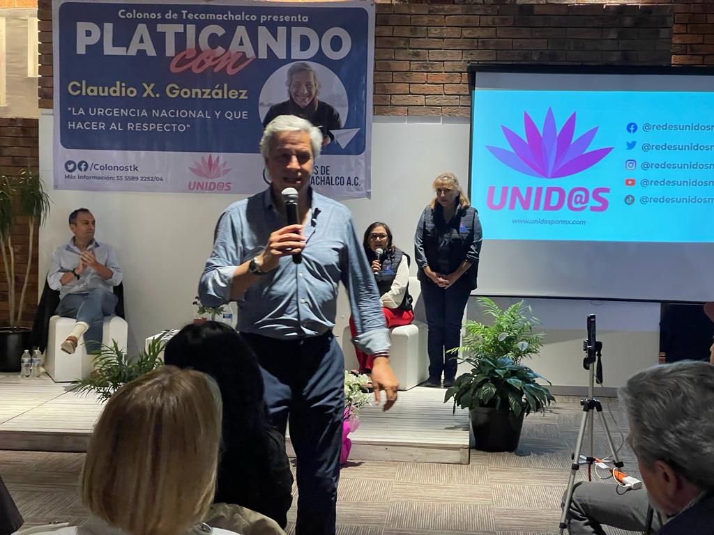 La clase media debe salir a votar dice Claudio X. González; con 60 por ciento de votantes, se gana el Edomex
