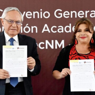 Clara Brugada firmó convenio con Tecnológico Nacional de México para capacitar a personal de la Alcaldía Iztapalapa