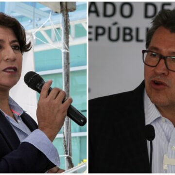 Ricardo Monreal cierra filas con Delfina Gómez, candidata de Morena al gobierno del Edomex