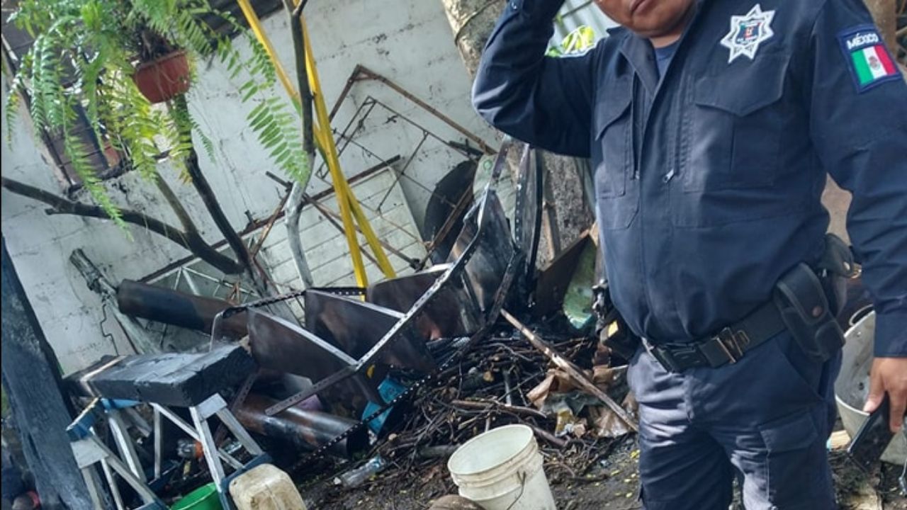 Explosión de pirotecnia en vivienda deja 2 personas muertas en Veracruz