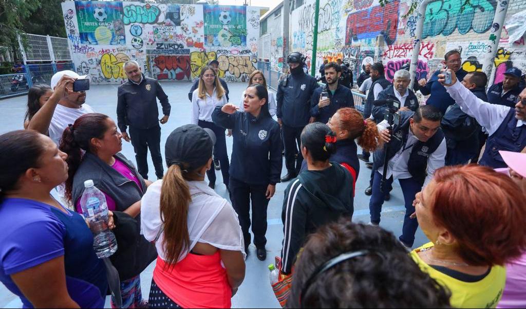 Por vandalización del Jardín de las Artes en la Doctores, será convertida en un Distrito de Arte: Sandra Cuevas
