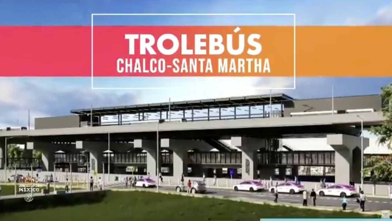 Nueva Línea de Trolebús de Chalco a Santa Martha beneficiará a millones de personas
