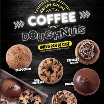 Krispy Kreme lanza la nueva colección Gourmet de Donas Coffee Doughnuts