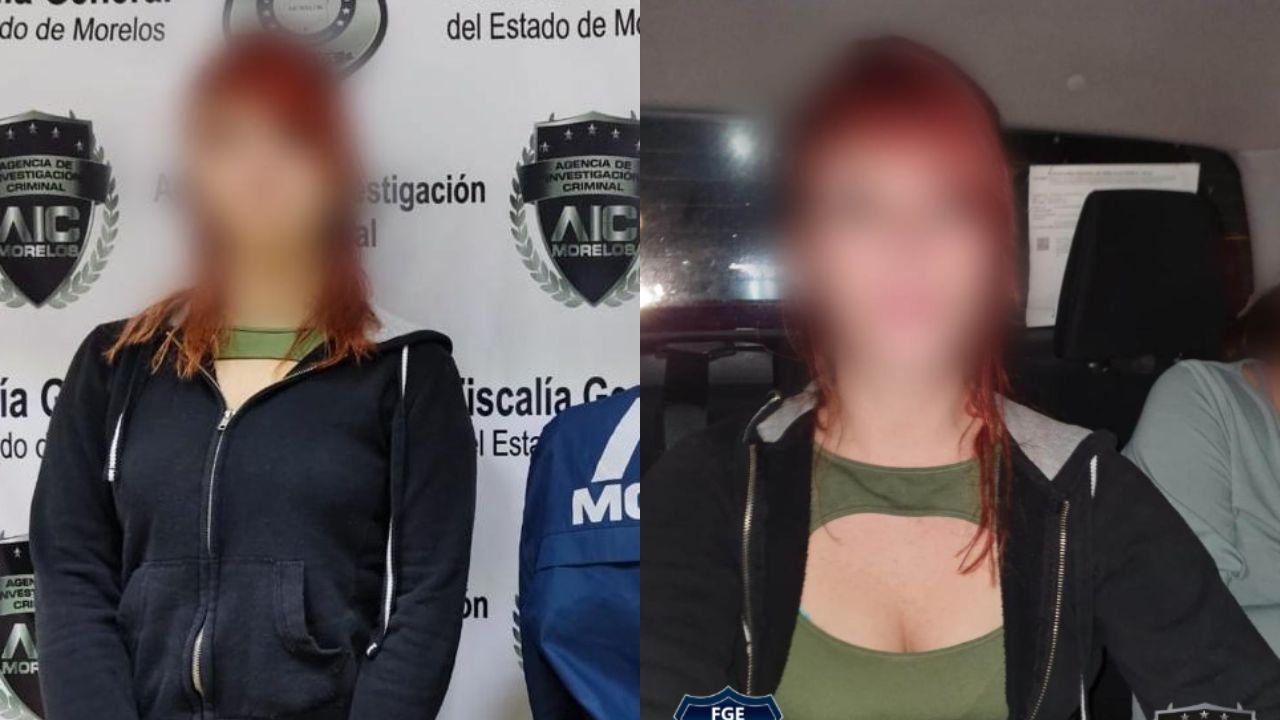 FGE de Morelos detiene a mujer buscada en EUA por tráfico de drogas