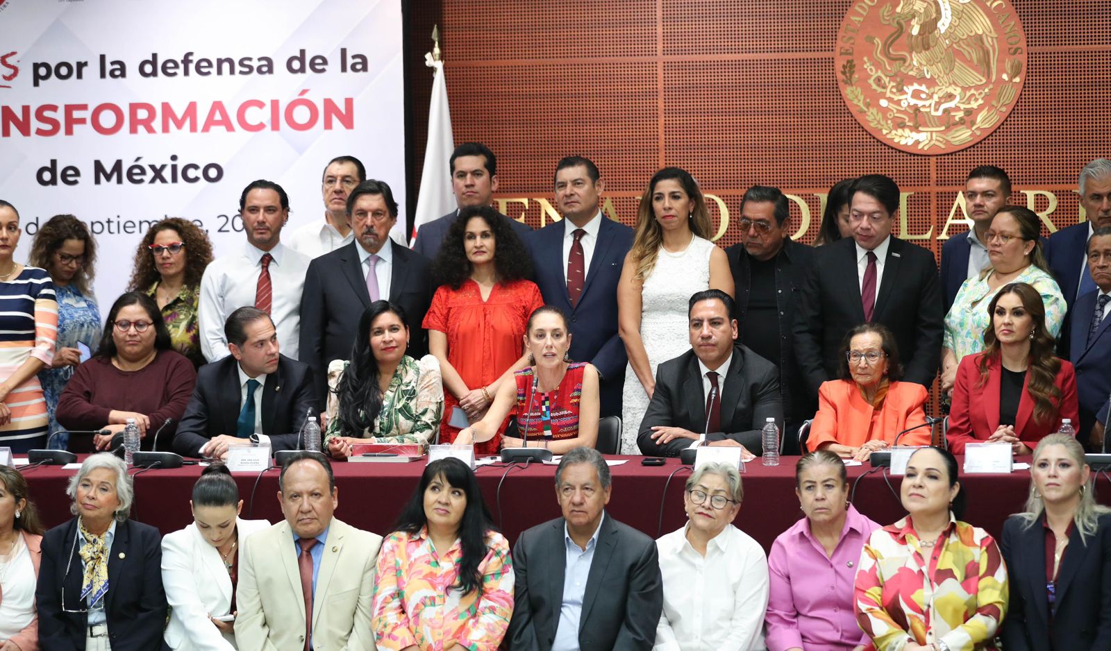 En encuentro con Claudia Sheinbaum, Eduardo Ramírez llama a fortalecer trabajo del movimiento en todo el país