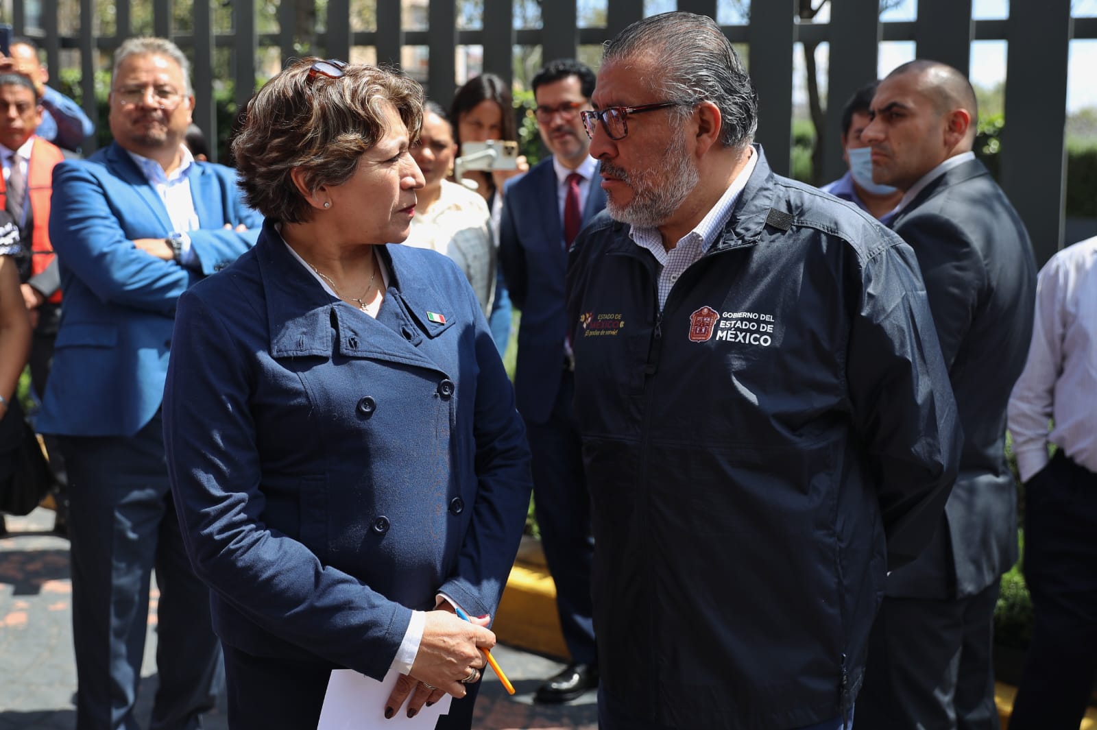 Encabeza Delfina Gómez, Gobernadora del Estado de México, Segundo Simulacro Nacional 2023 