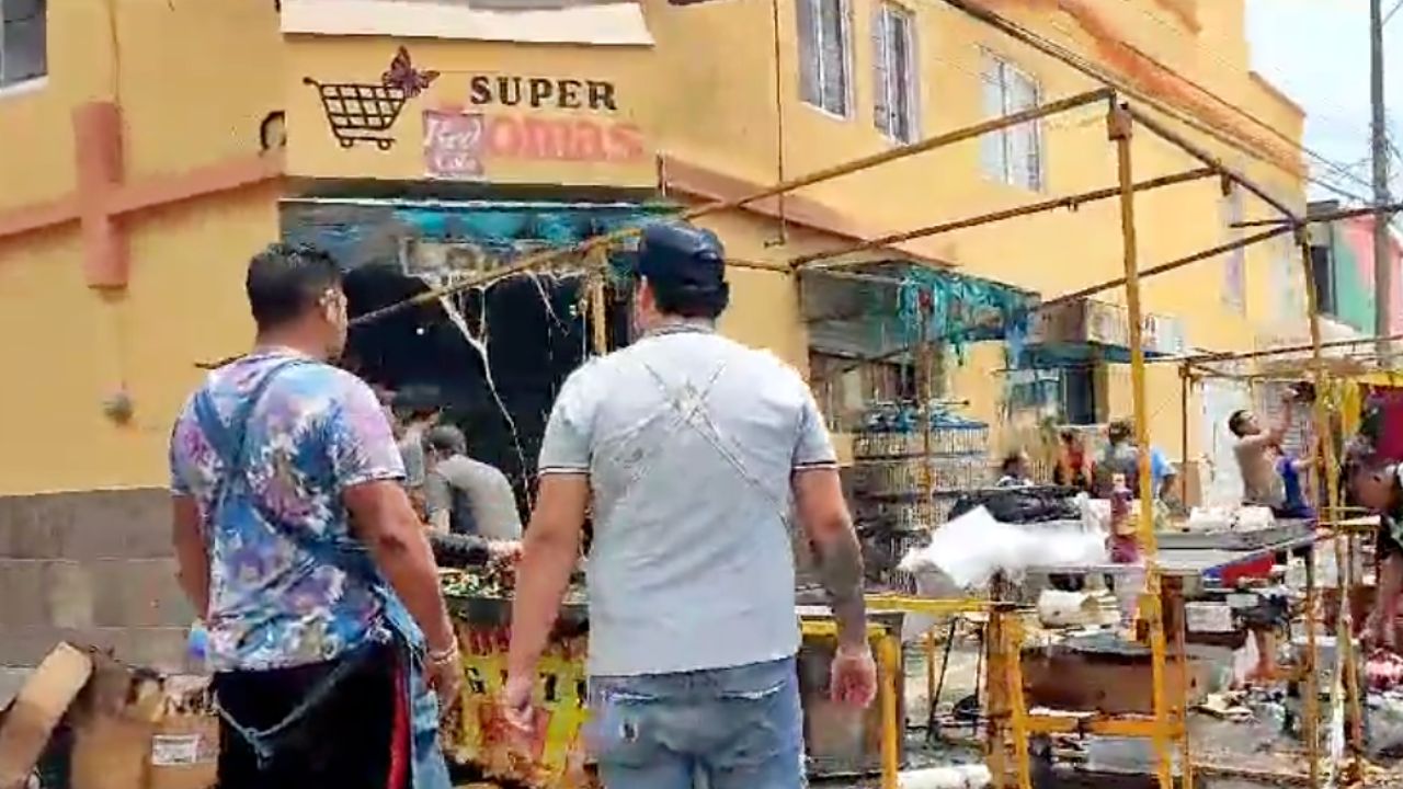 Explosión en tianguis de Morelia deja 8 lesionados por quemaduras