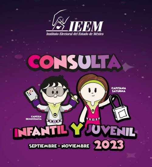 Continúa invitando IEEM a participar en la Consulta Infantil y Juvenil 2023