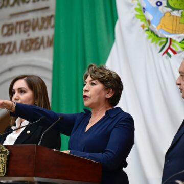 Delfina Gómez Álvarez hace historia: es la primera Gobernadora del Estado de México