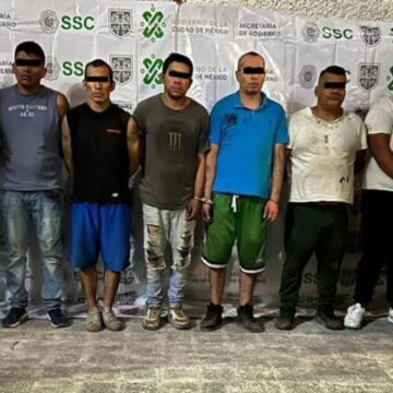 Detienen a 6 hombres por retener a conductor de tráiler en Xochimilco