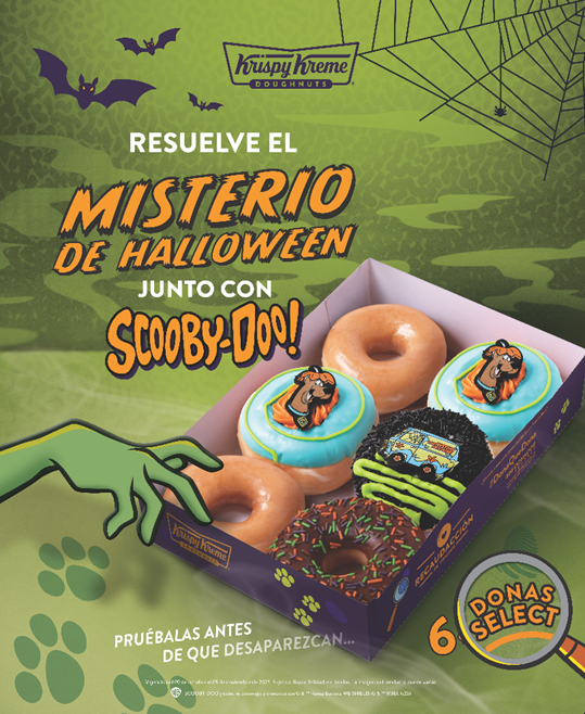 Krispy Kreme combina misterio y tradición en sus donas de Halloween y Día de Muertos