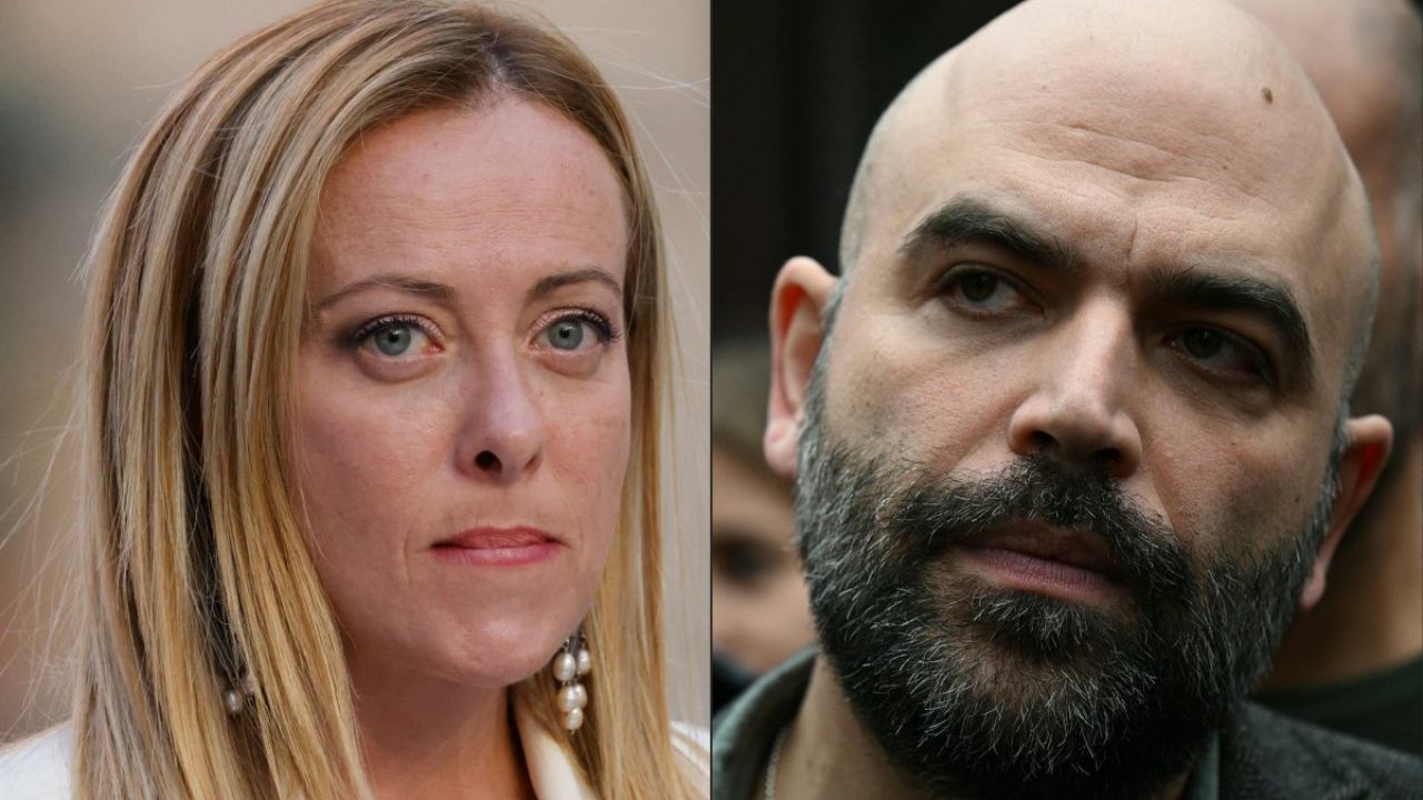 Multa de mil euros a periodista y escritor italiano Saviano por difamar a Meloni