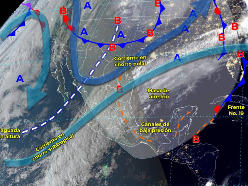 ¡Siguen las heladas! Frente frío 19 provoca temperaturas bajo cero