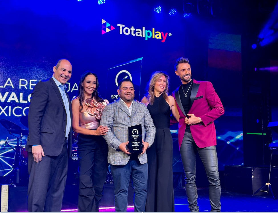 Ookla Reconoce a Totalplay con el Speedtest Award a la Red Fija Mejor Valorada en México