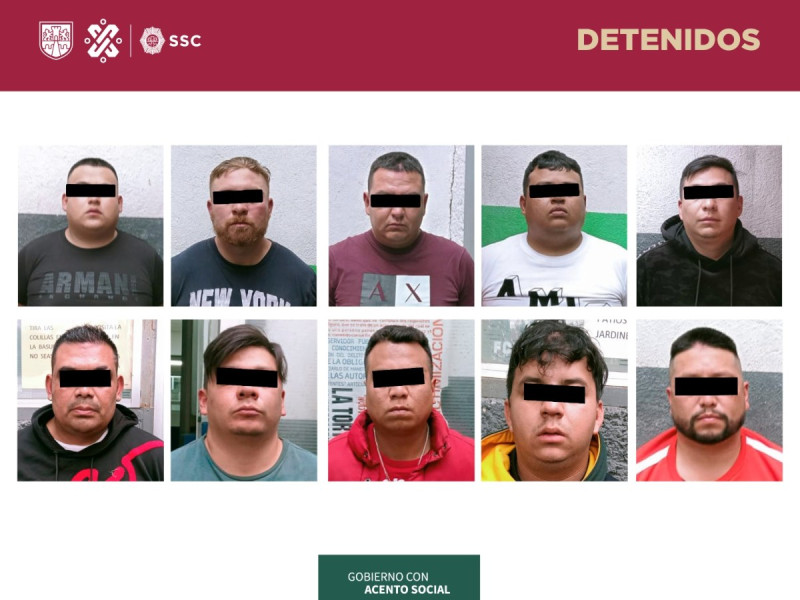 Imputan nacomenudeo y otros delitos a detenidos en balacera de Iztacalco; uno es policía