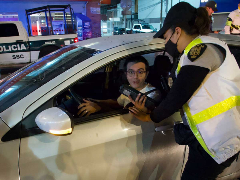 Más de 2 mil automovilistas ‘cayeron’ en el ‘Torito’ en época decembrina