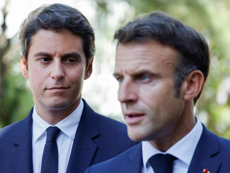 Macron nombra a Gabriel Attal como primer ministro de Francia