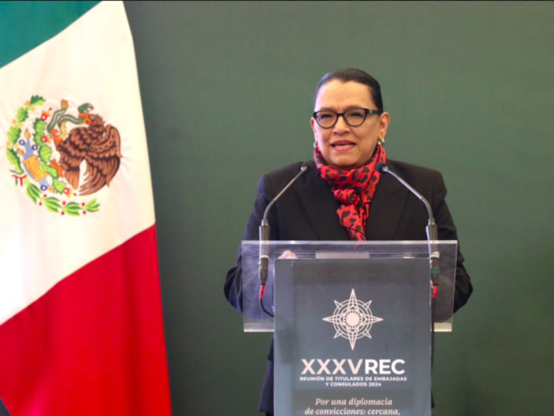 Rosa Icela Rodríguez destaca trabajo de seguridad en México en la REC 2024