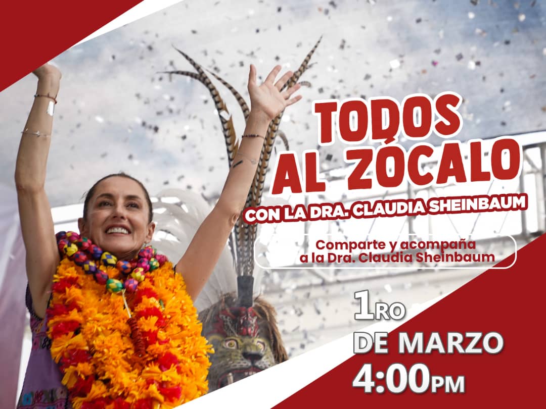 La doctora Sheinbaum respalda las iniciativas de reforma del presidente López Obrador