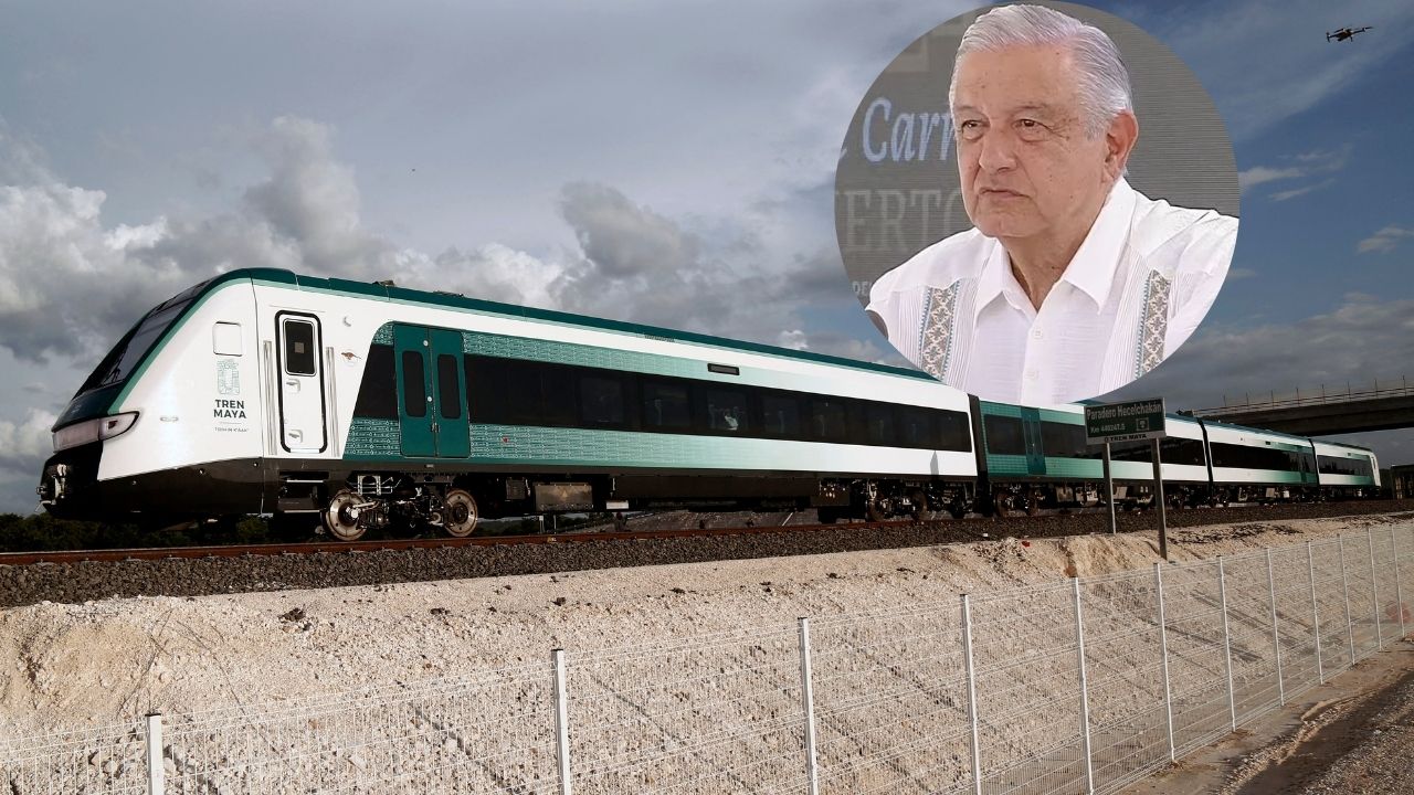 AMLO arremete contra “pseudoambientalistas” en defensa del Tren Maya