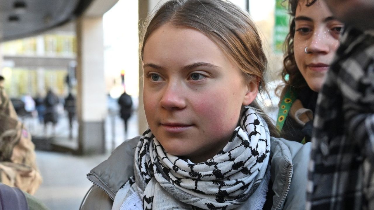 Greta Thunberg comparece en Londres por alterar el orden público