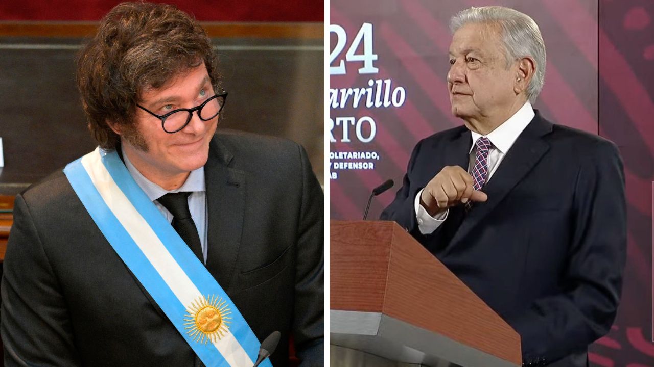 AMLO arremete contra Milei: “modelo neoliberal fracasado no rige en México”