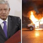 AMLO exhibe objetos usados por normalistas de Ayotzinapa en asalto a Palacio Nacional