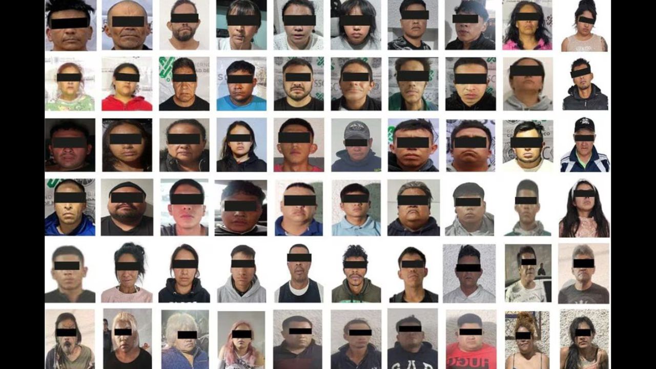 SSC-CDMX detiene a 68 personas durante diversos operativos y cateos