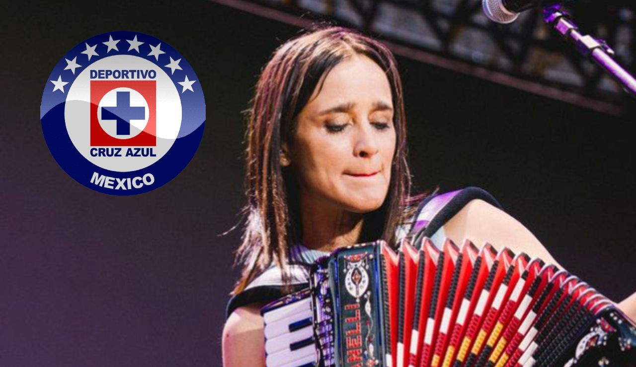 Afición de Cruz Azul adopta canción de Julieta Venegas; le piden ser madrina en final