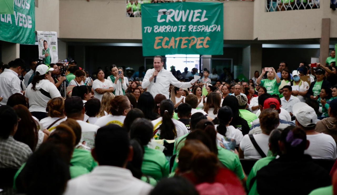 Eruviel Ávila propondrá plan hídrico verde a Sheinbaum para aplicarlo a todo el país