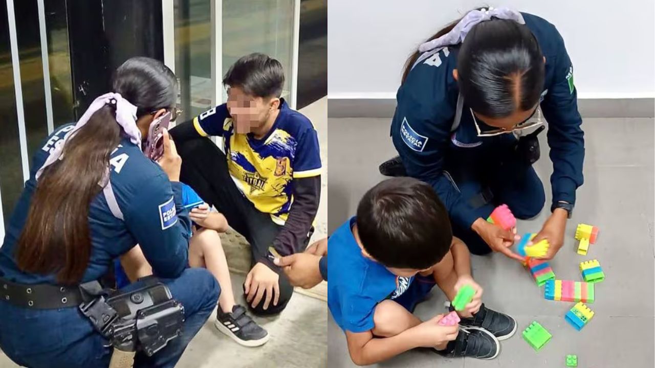 Rescatan a niño autista perdido en estación de Tuzobús, Pachuca