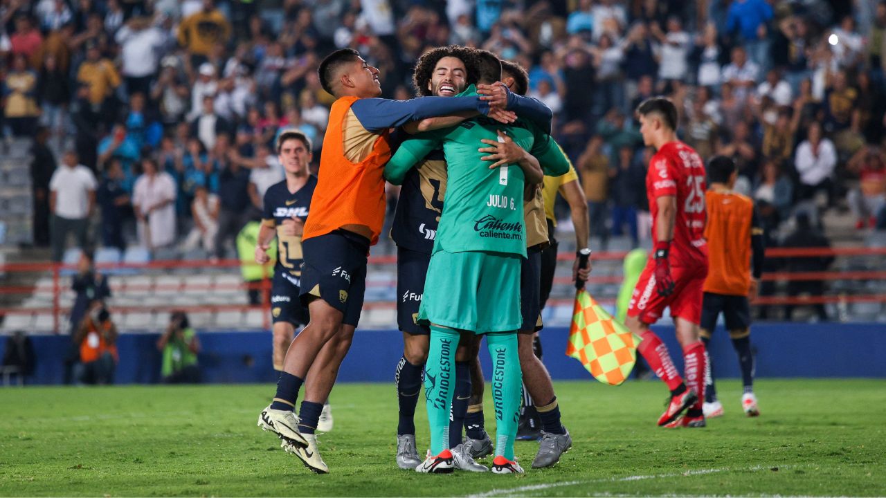 Pumas elimina al Pachuca y ya tiene boleto a La Liguilla