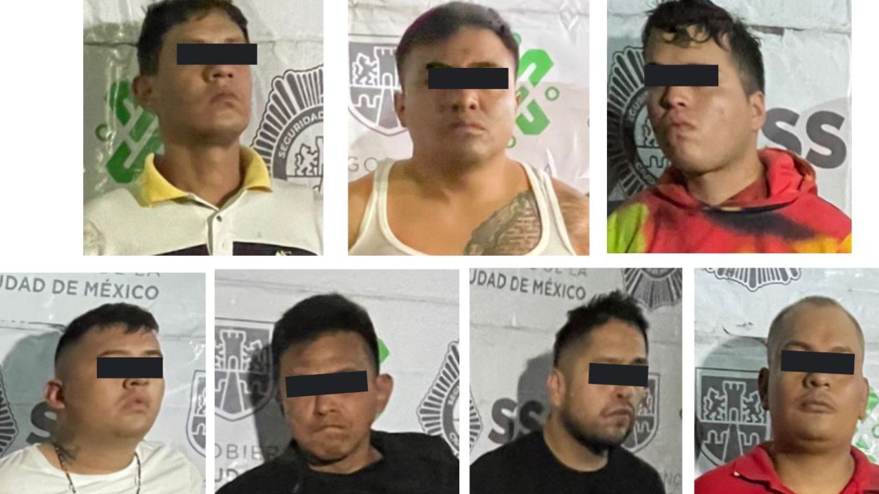 Detienen a 7 secuestradores durante operativo de rescate en Tecámac