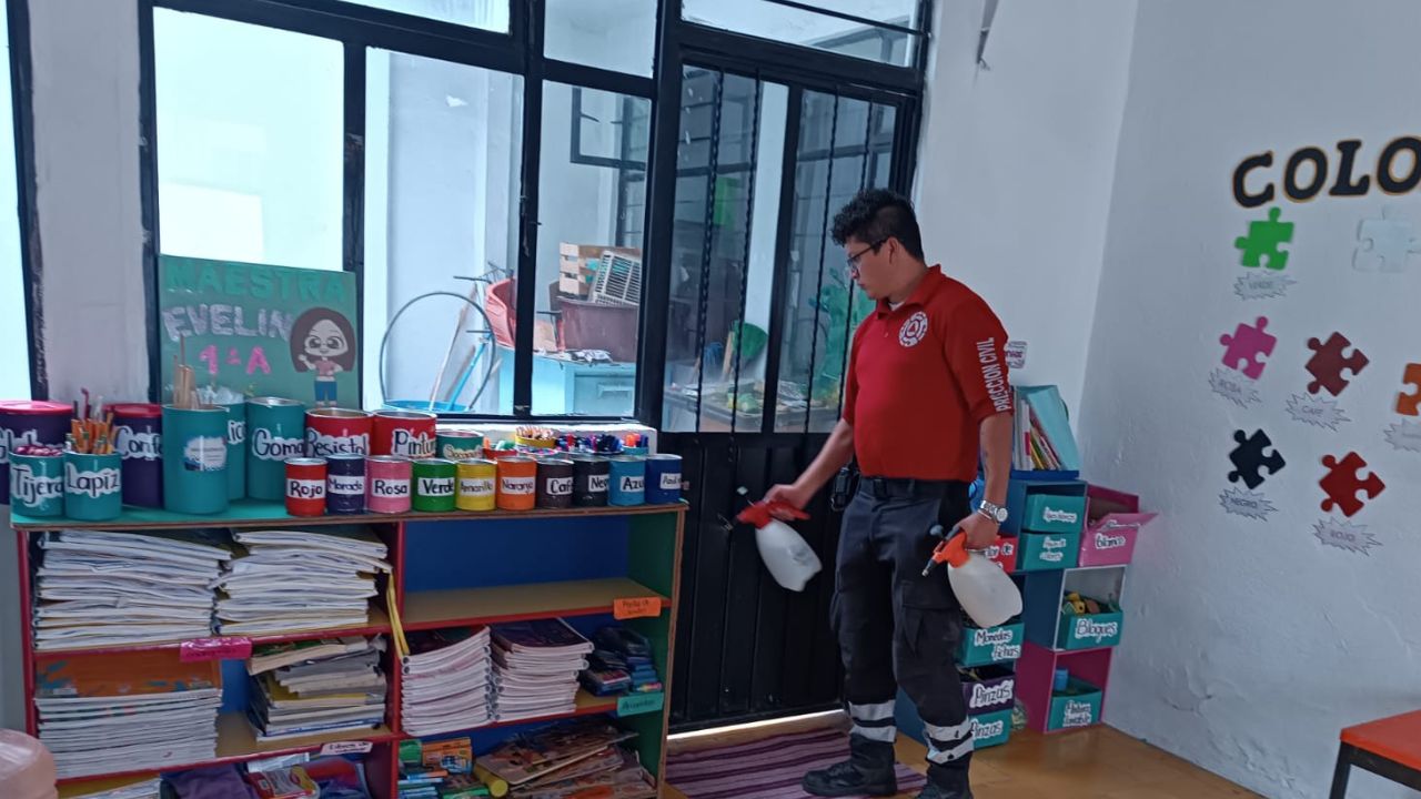Implementan cerco sanitario en colegio de Apan, Hidalgo, por casos de virus coxsackie