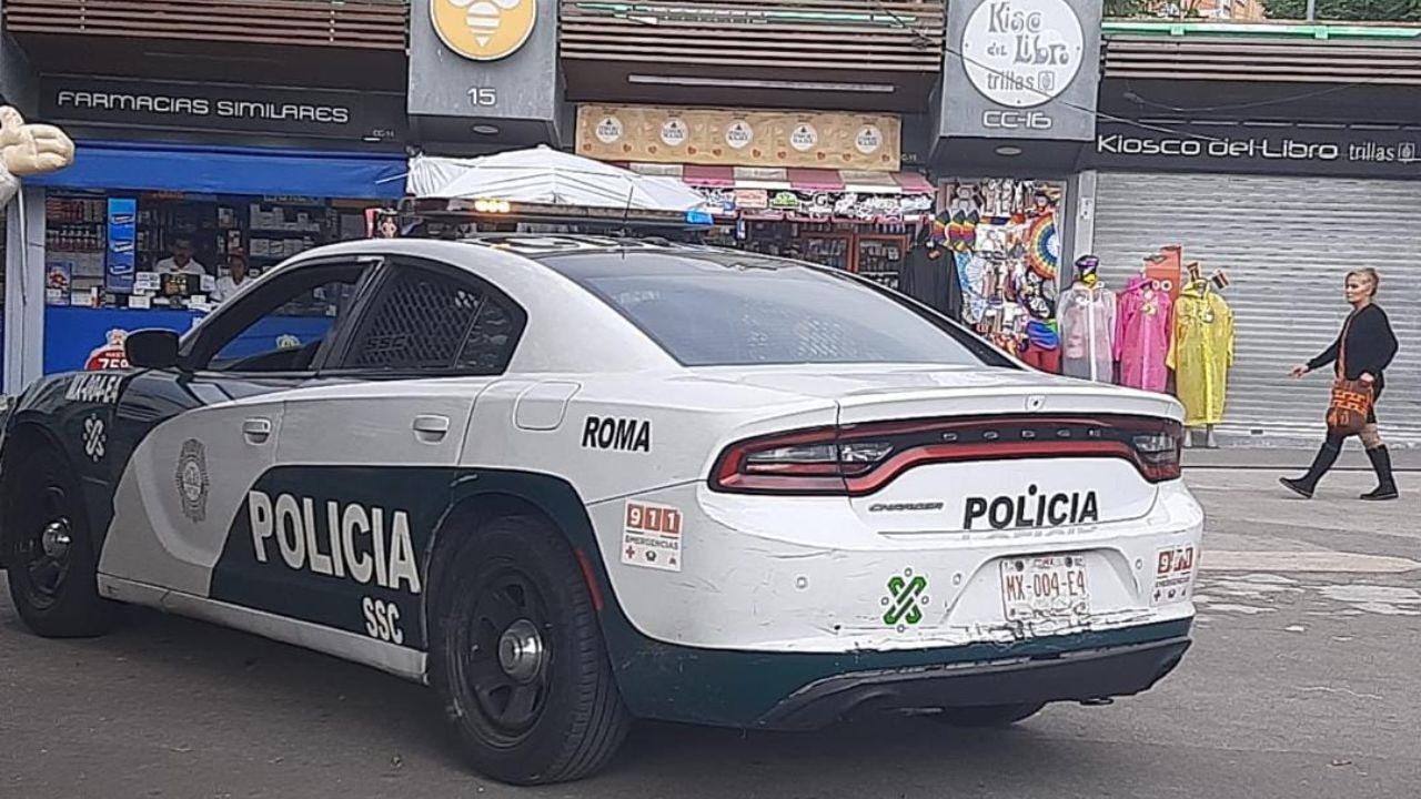 Acuchillan por la espalda a una joven en la Glorieta Insurgentes