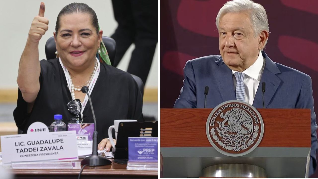 AMLO elogia gestión de Guadalupe Taddei en el INE durante elecciones