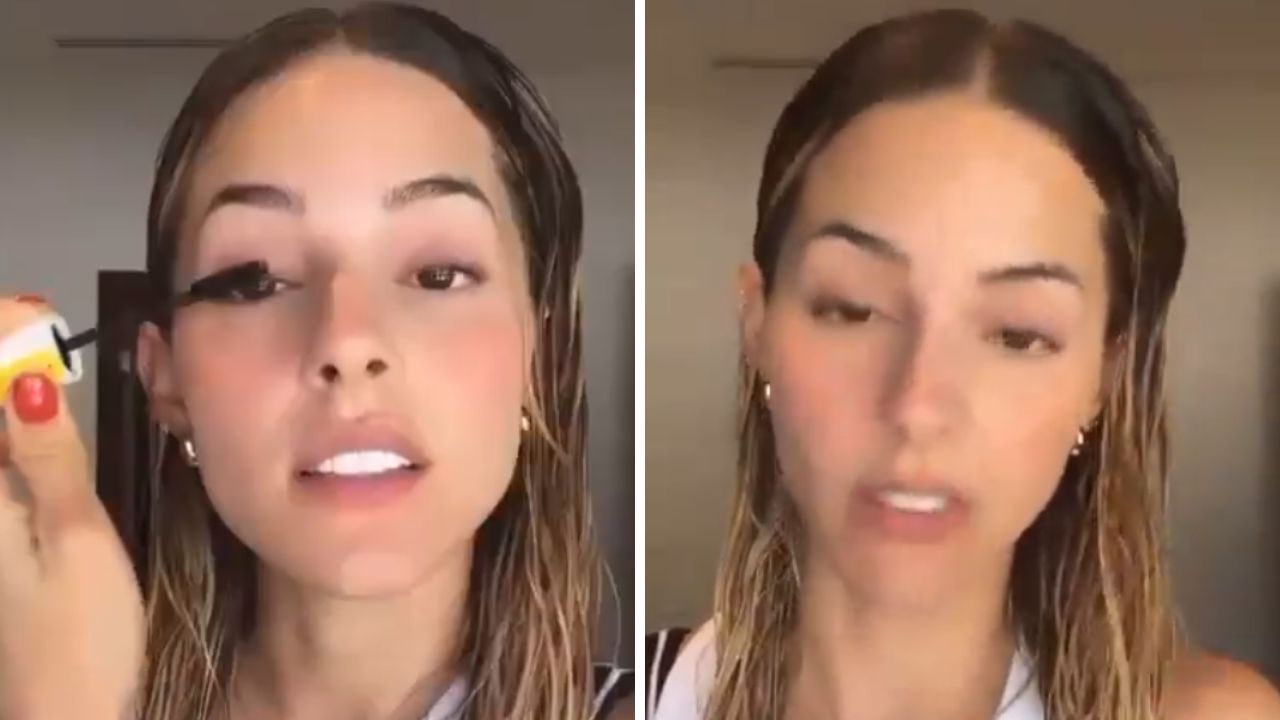 Maquillándose Mariana Rodríguez acepta su derrota para la alcaldía de Monterrey