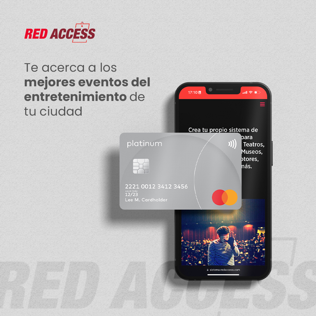  ¡La inclusión digital llegó a los espectáculos! Ahora puedes crear tu propia plataforma de boletaje con RED ACCESS®