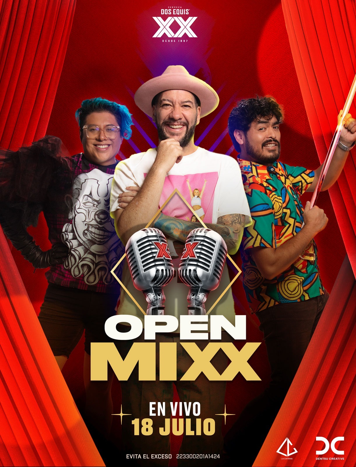 Open MIXX: Dos Equis se suma al nuevo Show de Stand-Up Comedy junto con Faisy, Manu Nna, El Cojo Feliz y más estrellas de la comedia