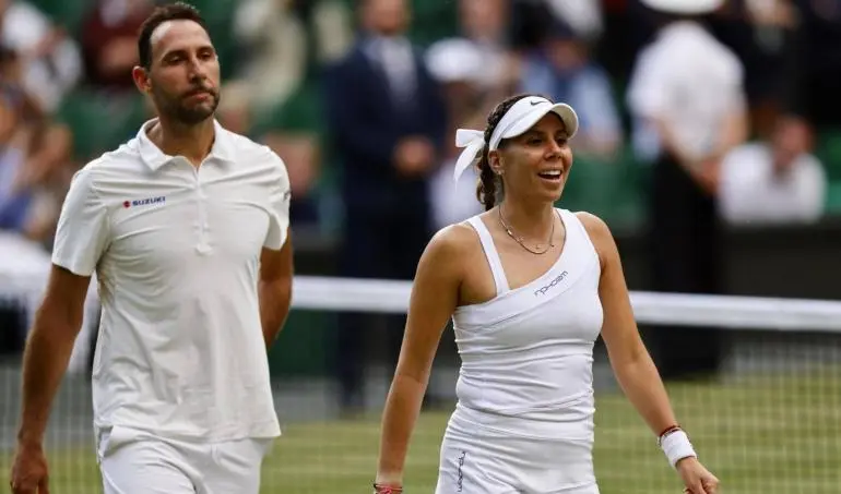 Santiago González y Giuliana Olmos pierden final de dobles mixtos en Wimbledon