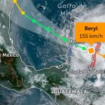 Ni heridos ni muertos hasta ahora por huracán ‘Beryl’ en Quintana Roo, reporta Protección Civil