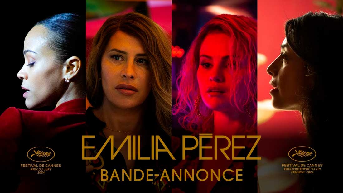 Emilia Pérez revelan nuevo tráiler y fecha de estreno en cines y Netflix