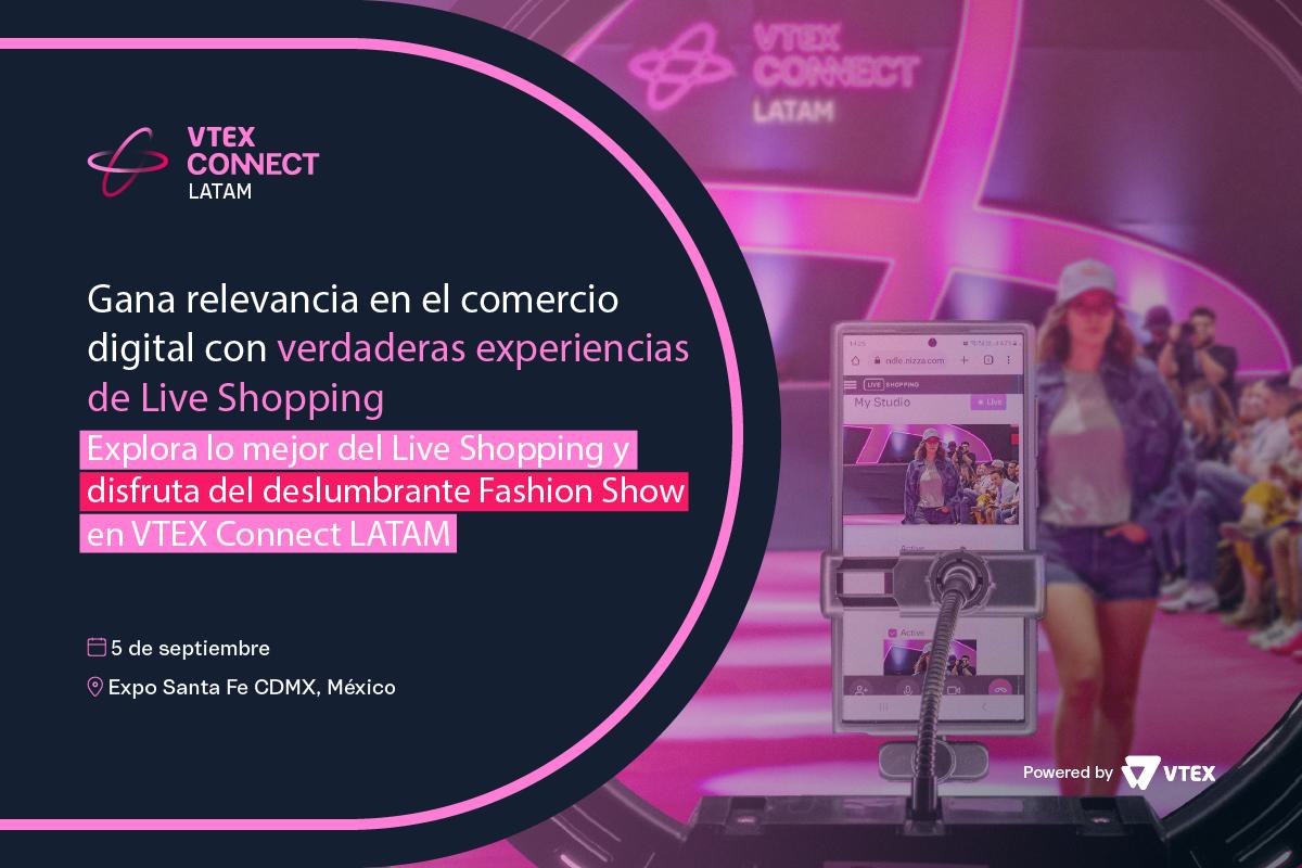 ¡Una experiencia única! México se preparar para recibir un Fashion Show con Live Shopping en septiembre