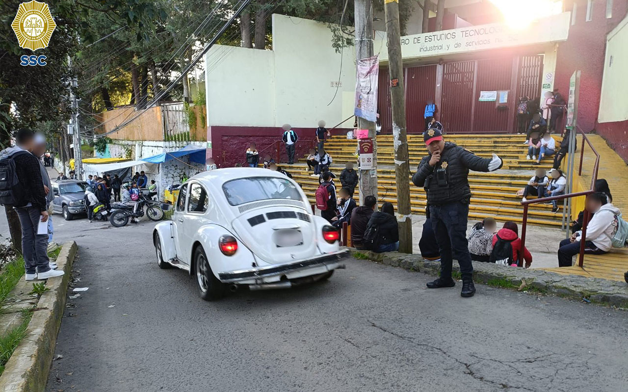 Suman más de mil 500 infracciones de Tránsito en el regreso a clases en CDMX