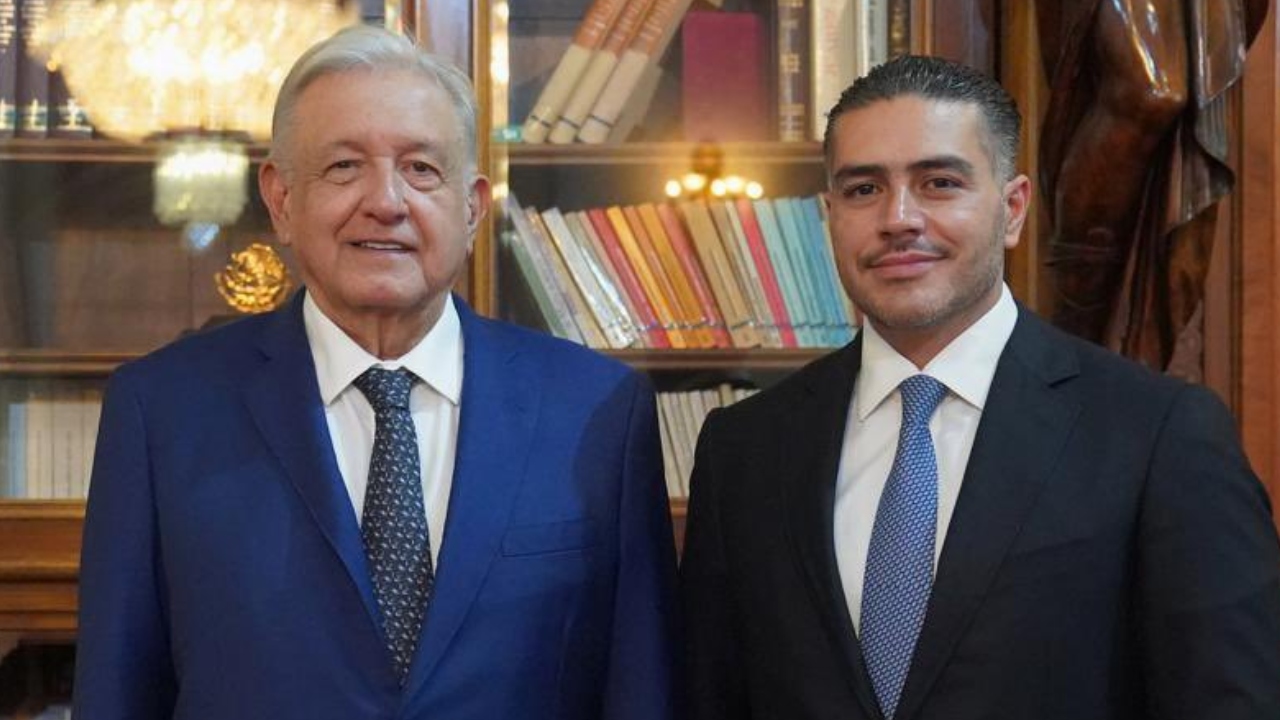 AMLO respalda a Harfuch tras visita Palacio Nacional