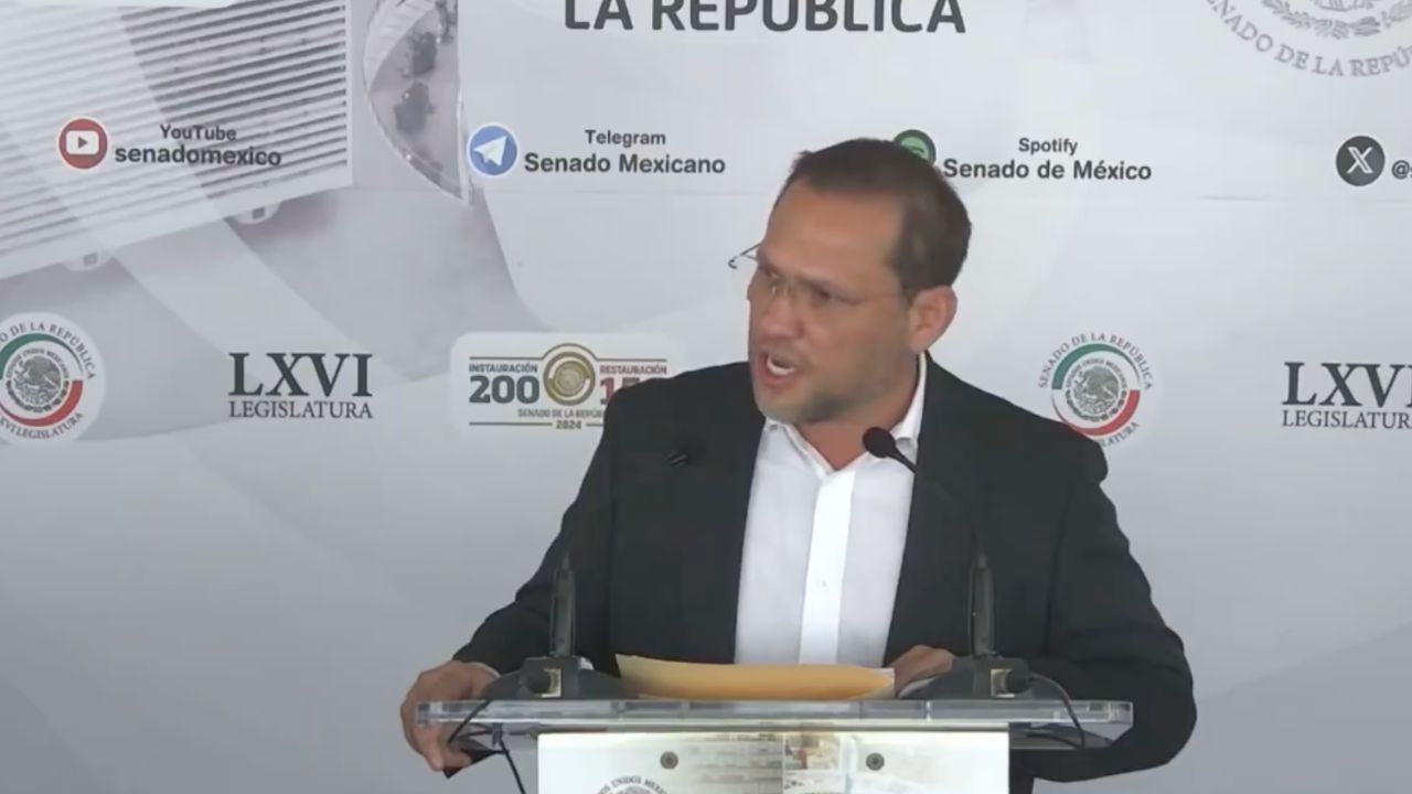 Daniel Barreda denuncia haber sido retenido y amenazado durante votación de reforma judicial