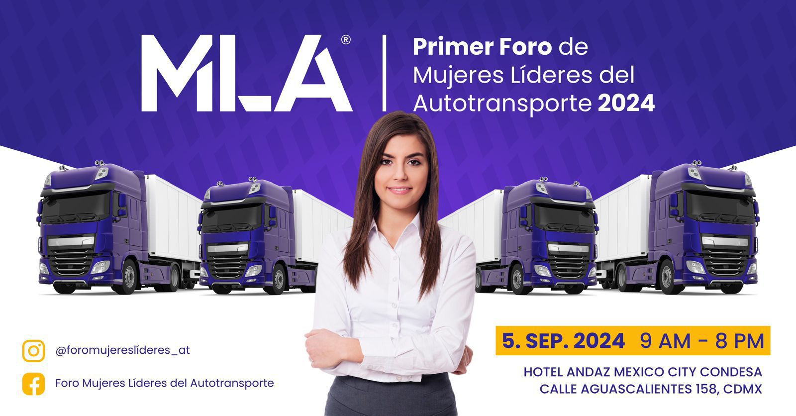 Empoderando a Mujeres en la primera edición del Foro Mujeres líderes del autotransporte 2024