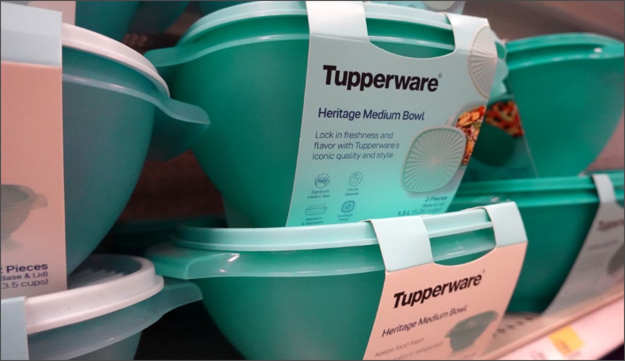 Tupperware, al borde de la quiebra; suspenden su cotización en Wall Street