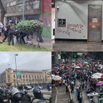 Usuario del Metrobús termina con vidrios en el rostro durante riña