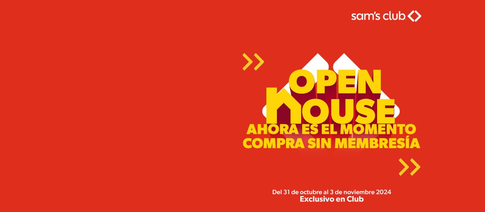 Arranca Open House, el evento para comprar sin membresía en Sam’s Club